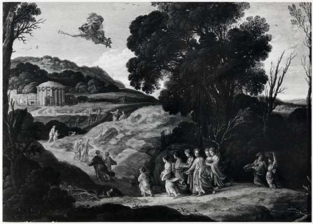 A. Villani e Figli — Elsheimer Adam - sec. XVI/ XVII - Mercurio ed Ersea — insieme